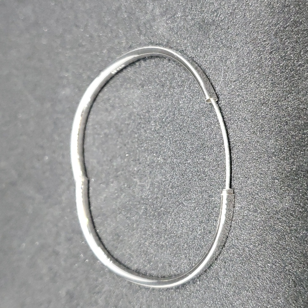 Sterling silver bangle bracelet baby/child Walter E Hayward original 70's - Picture 4 of 5